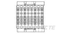1674023-1 PCB コネクタ シュラウド