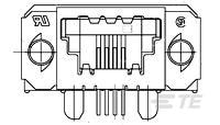 4 SDL SE RCPT ASSY PART SHELD-4-1761206-1