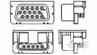 1775763-1 PCB D-Sub コネクタ