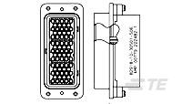 222482-1 Rectangular Power Connectors