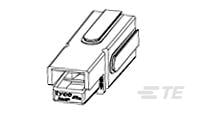 1604001-1 Rectangular Power Connectors