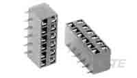 2x5P HV100 REC. CON, SMD, GOLD,TUBE PACK-966645-5