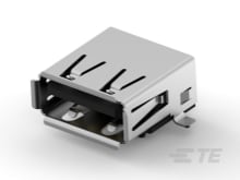 Std USB Type A, R/A, T/H-292303-4