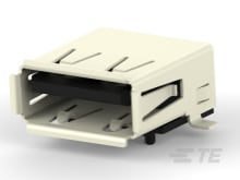Std USB Type A, R/A, SMT, Offset-1-292303-6