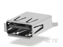 Std USB Type A, VT, T/H, Blue-1734366-3