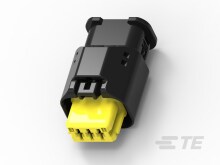 3W RECEPTACLE HP CONNECTOR YELLOW-1801178-4