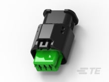 3W RECEPTACLE HP CONNECTOR GREEN-1801178-5