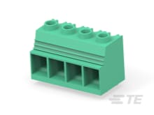 Power Connector, 15.0mm, Green, 4 posn-1986242-4