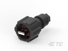 Plug Kit, USB Series A, ODVA Metal Shell-2058362-1