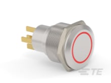 AV22 SPM 0.4VA MOVE RING LED RED 24V-2213772-8
