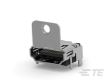 Std HDMI, RA, SMT, Panel grd, Flange-1-2069486-2