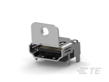 Std HDMI, RA, SMT, Panel grd, Flange-2-2069486-1