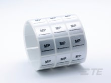 Metallisierte MP-Polyester-Etiketten-CAT-T3437-M8791