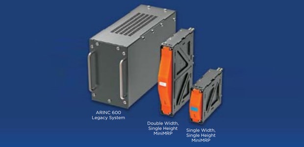 MiniMRP 電子機器パッケージと ARINC 600 従来システムの比較