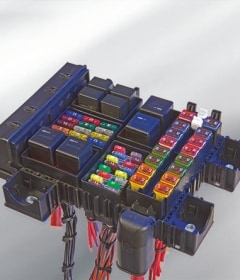 Hardwired Power Distribution Systems for Automotive and Heavy Duty Vehicles