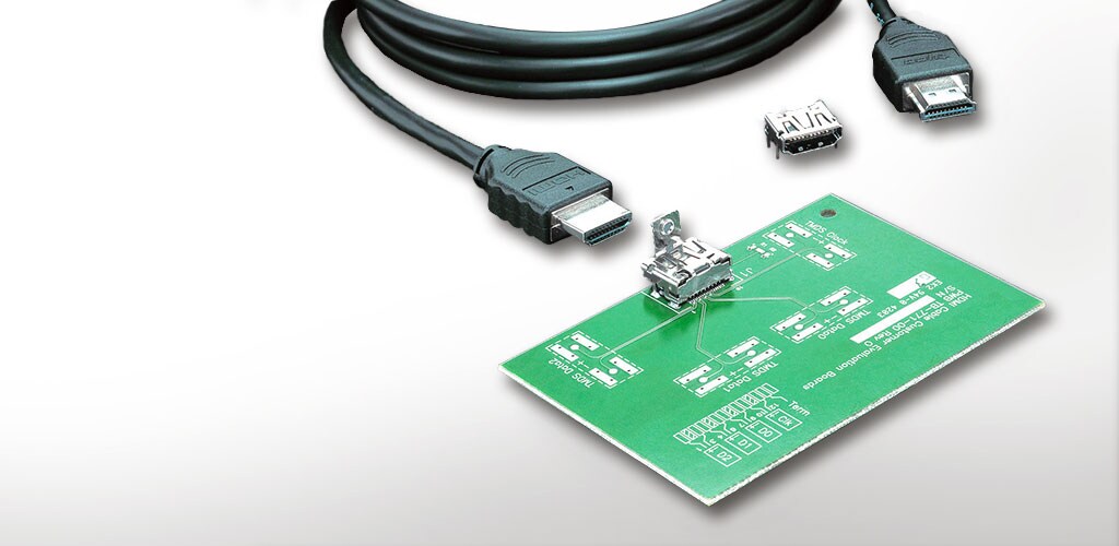 Steckverbinder gemäß HDMI-Standards