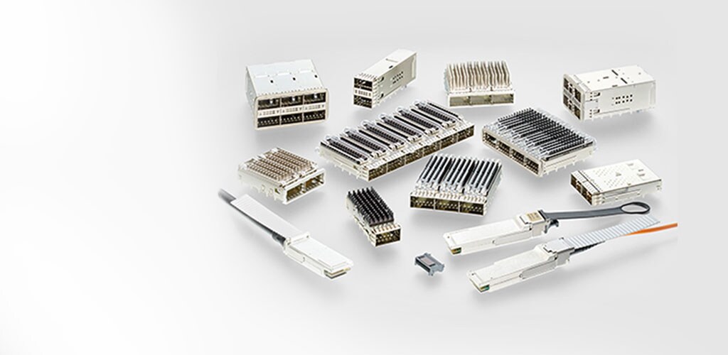 QSFP+-Steckverbinder