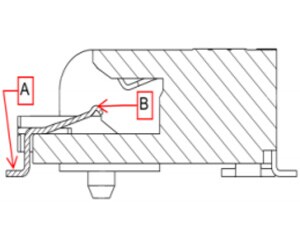 Figure 2: M.2 Connector 3.2H Lower Contact