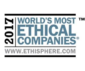 Ethisphere's 2017 World's Most Ethical Company