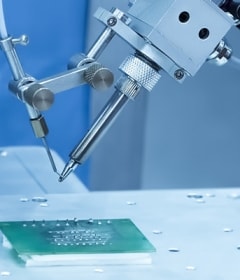TE-Ingenieure unterstützen die Optimierung der Leistung von intelligenten Maschinen in vernetzten Fabriken.