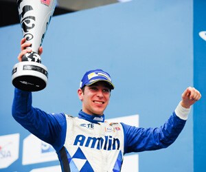 Robin Frijns winning third place