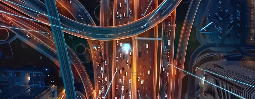 Os ecossistemas com a tecnologia Veículo-para-Tudo estão abrindo o caminho para a autonomia automotiva