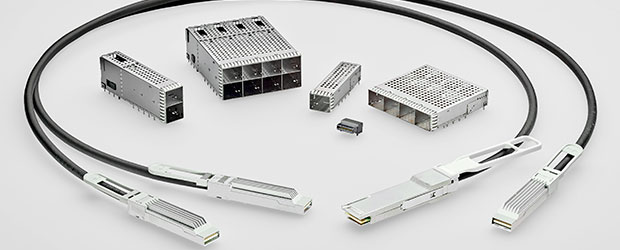 microQSFP Interconnect Family from TE