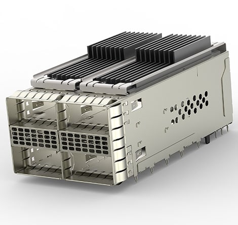 熱的エンハンストzQSFP+ケージ