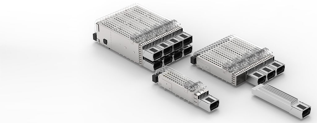 microQSFP Plugs and Cages