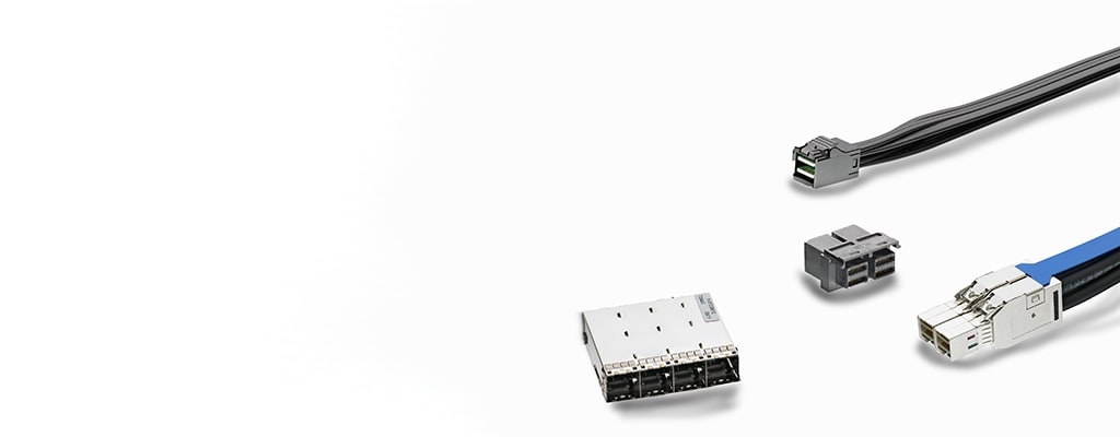 Mini-SAS HD connectors