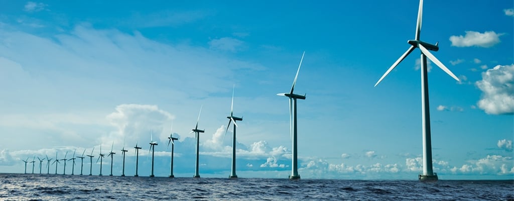 Offshore wind farm in harsh environment  