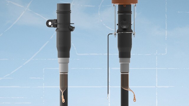 TE's Raychem Screened Straight Separable Connector