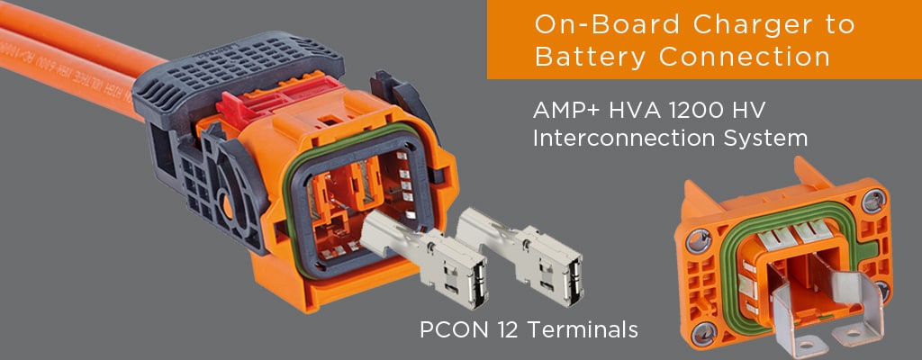 PCON 12 ターミナルを使用した高電圧インターコネクション システム