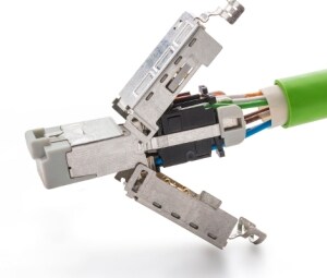 TE's RJ45 Cat6A plug