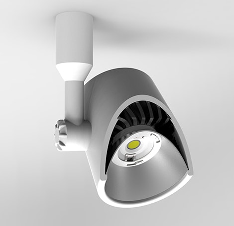 照明器具にドライブを内蔵