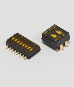 Chaves DIP switch e chaves SIP switch