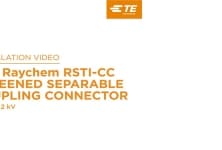TE's Raychem Screened Separable Connector RSTI-CC