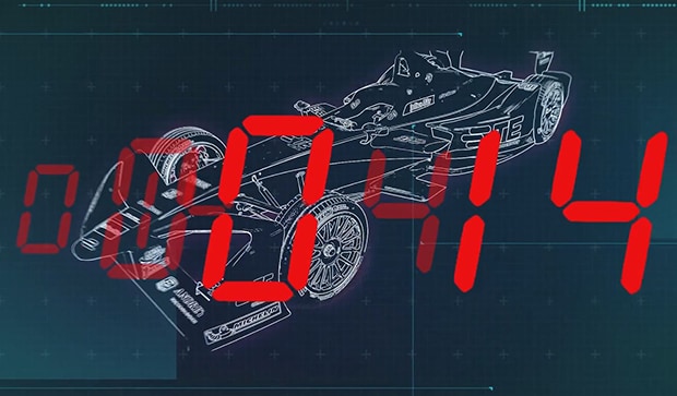 レース カーに搭載された加速度計センサのビデオ