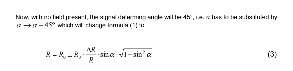 The signal determining angle.