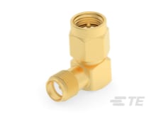 SMA ADAPTER, MALE TO FEMALE,RA,18GHZ-2081367-1