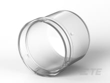 COVER, 76MM DIAMETER, 75MM HT, CLEAR-1-2311664-1