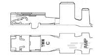 2.8MM RECP,UNSEAL,10-12AWG-1326030-4