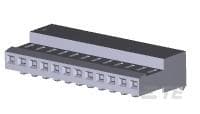 12P MTA100 CONN ASSY WHT-1-640441-2