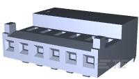 06P MTA100 CONN ASSY POL RIB-643815-6