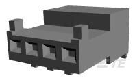 04P MTA100 CONN ASSY BLK SPCL-644312-4