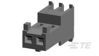 02P MTA100 CONN ASSY F/T W/LCK-644540-2