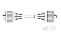 CORDSET,SOLID CORE,IND,10METER-1-1546451-3