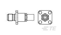 2036 8026 92,SMA CONN W/FLANGE-1052047-1