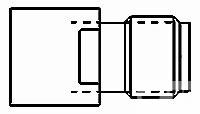 ADAPTER,OSP JACK TO SMA JACK-1059707-1