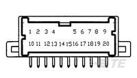 040-3 MLC CAP HSG ASSY 20P-1123425-1